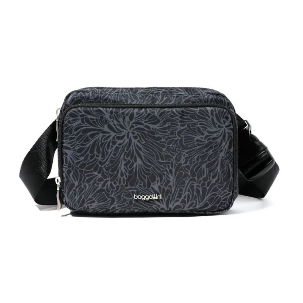 Baggallini Modern Belt Midnight Blossom Bag Sling (Women's)