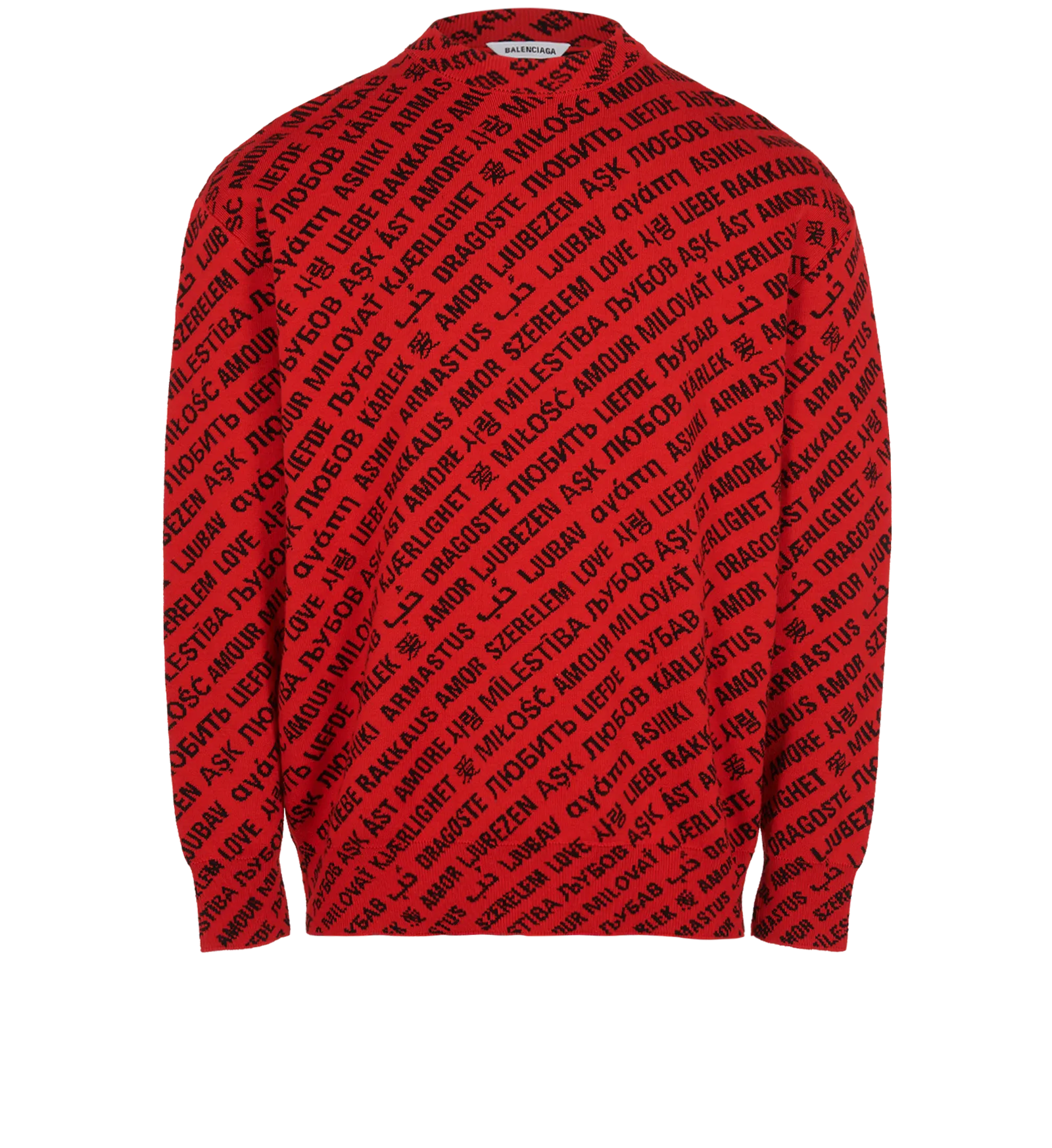 Balenciaga Love Printed Jumper