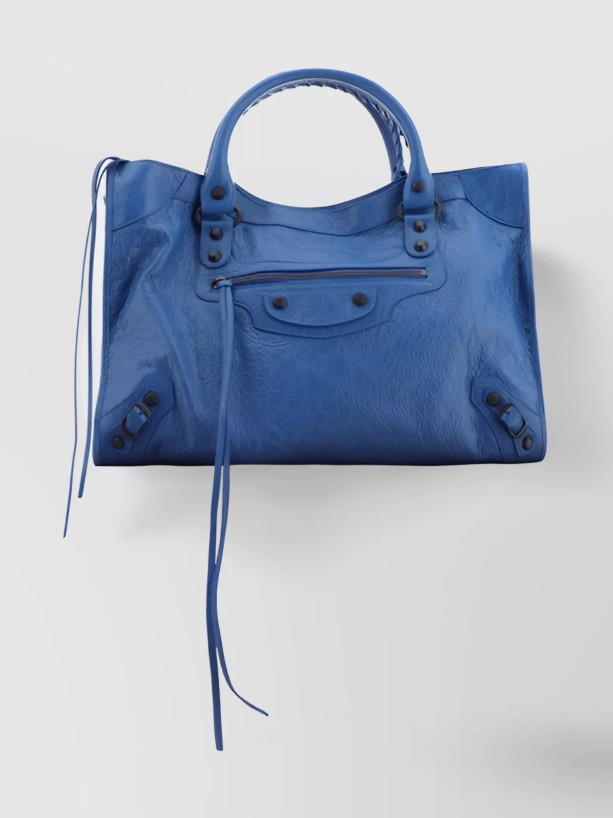 Balenciaga   Medium leather shoulder bag