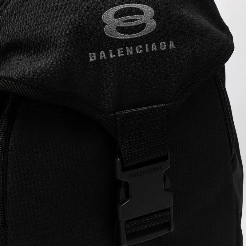 BALENCIAGA Urban Unity Medium Black Nylon Backpack