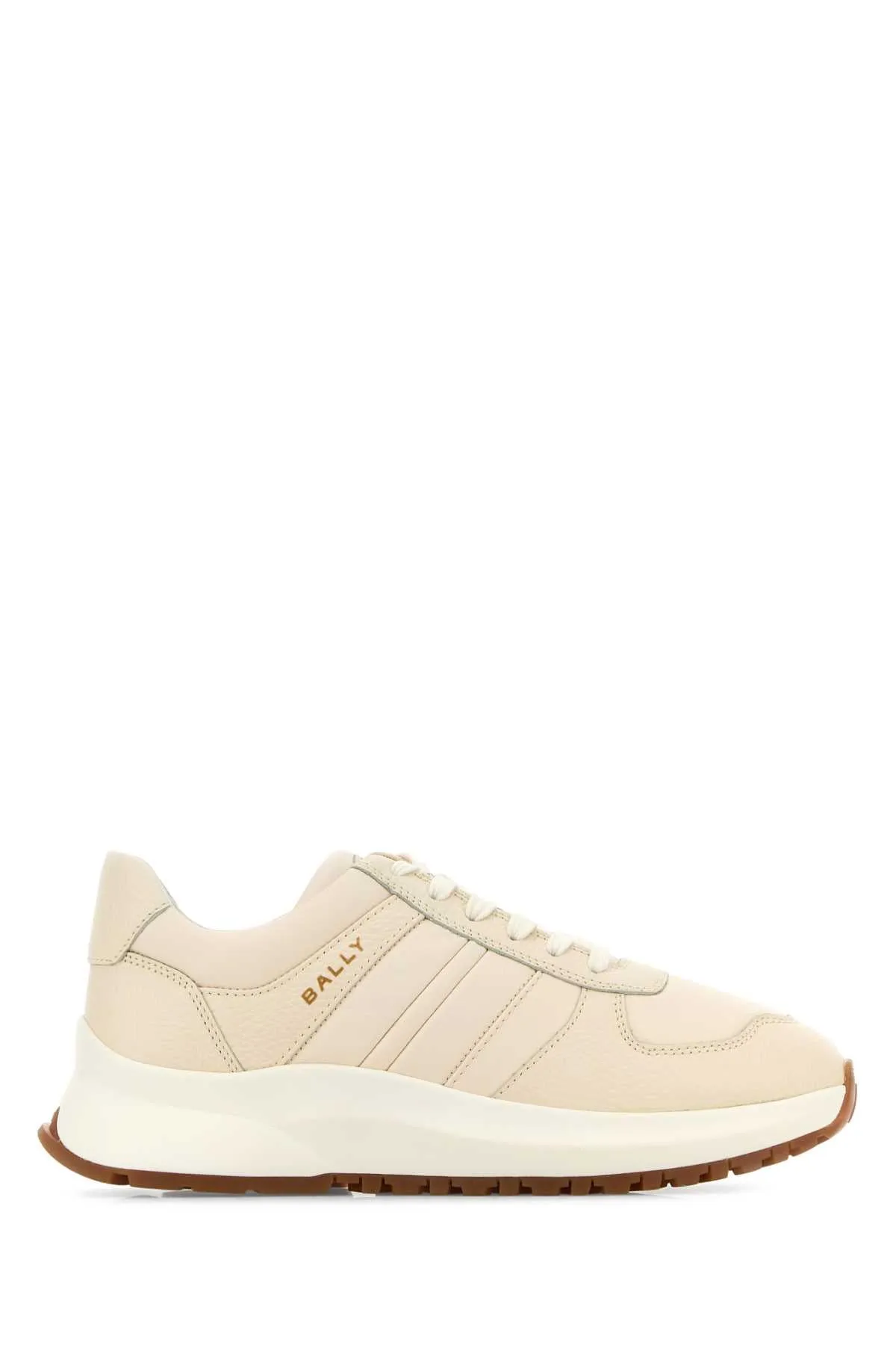 Bally Ivory Leather Darsyl Sneakers