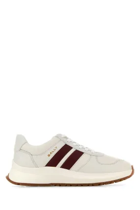 Bally White Leather Darsyl Sneakers