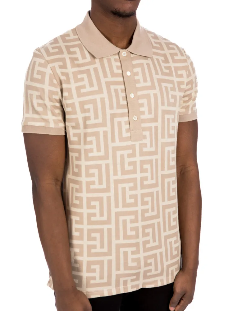 Balmain Maxi Monogram Polo | Credomen
