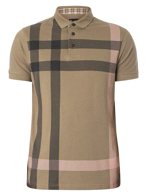 Barbour Blaine Polo Shirt - Dusty Green