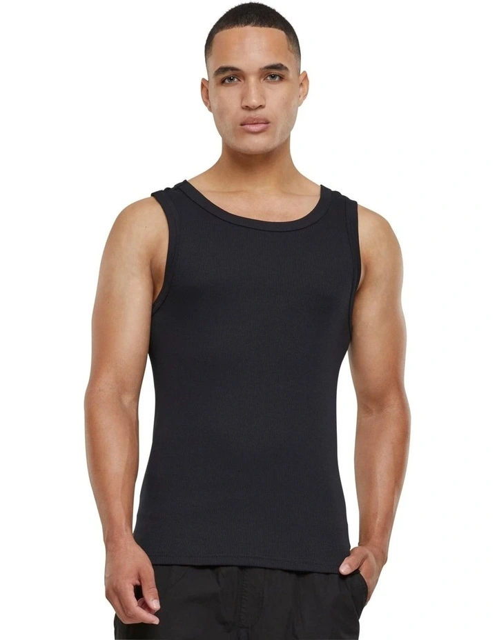 Basic Tank Top in Black