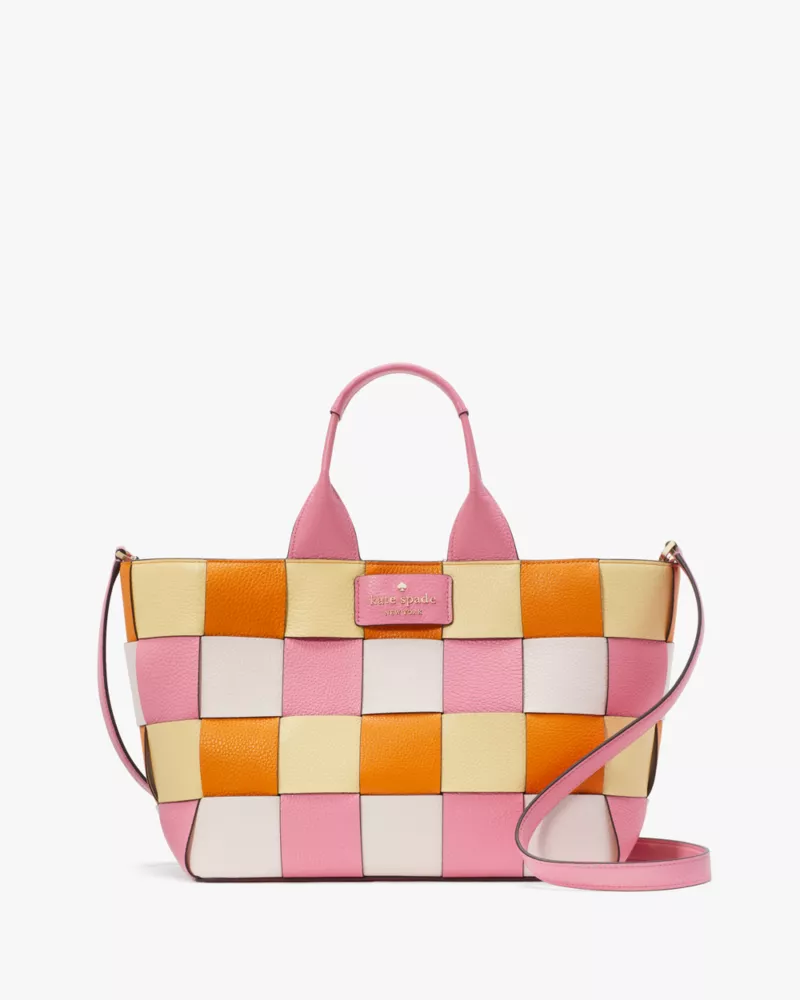 Basket Woven Leather Tote | Kate Spade GB
