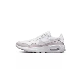 Baskets Nike Air Max Sc Junior - Blanc Et Rose - Femme