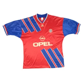 Bayern Munich Original Adidas Equipment 1993/1995 Home Vintage Football Shirt XL