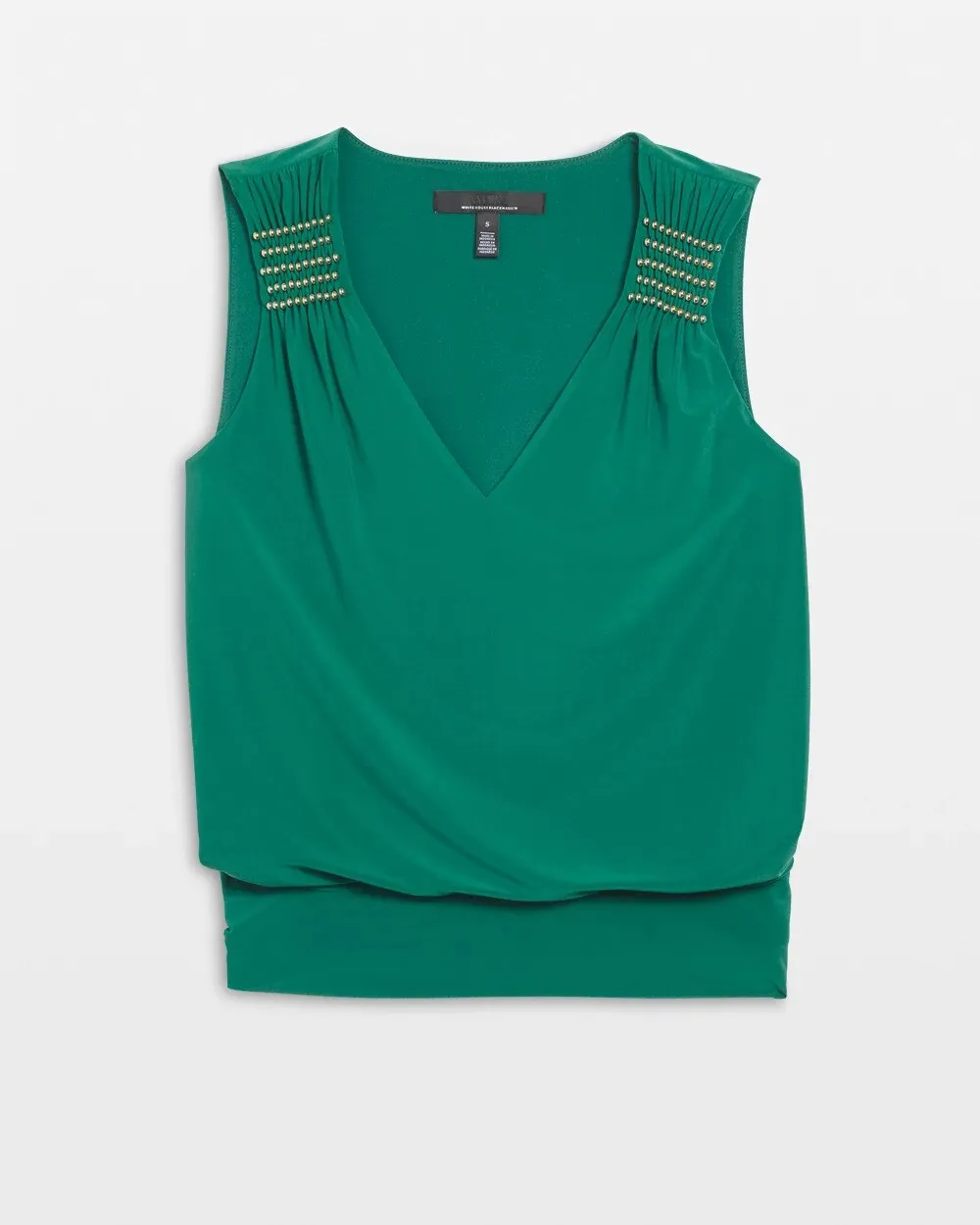 Beaded Matte Jersey Tank