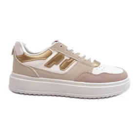 Beige Regines Women's Low Sneakers