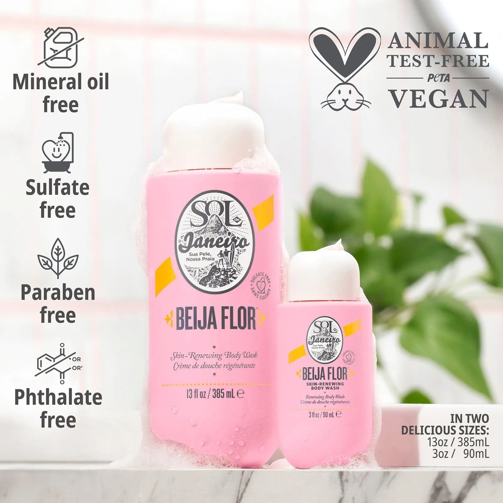 Beija Flor Renewing Body Wash