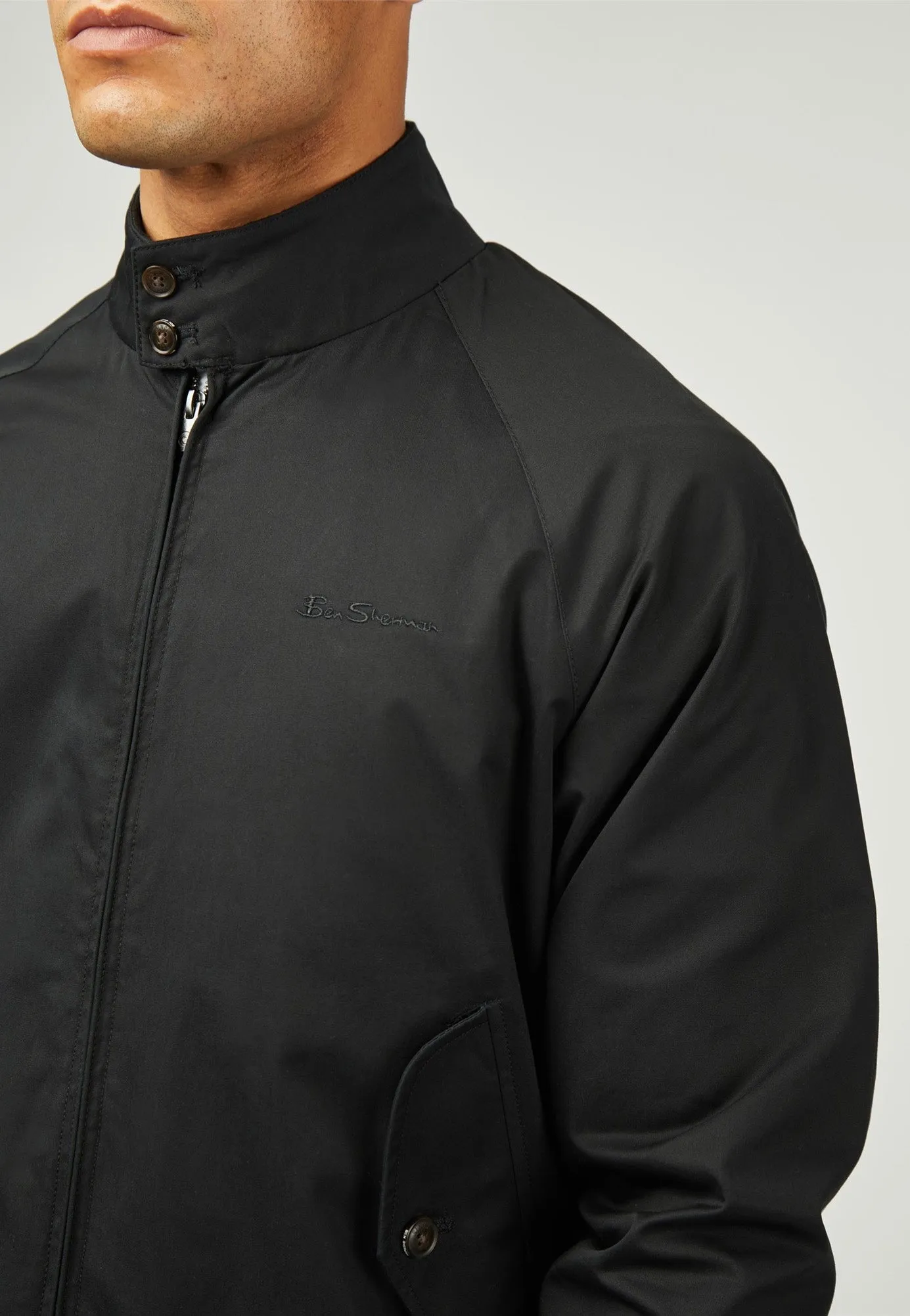 Ben Sherman - Signature Harrington Black - Jacket