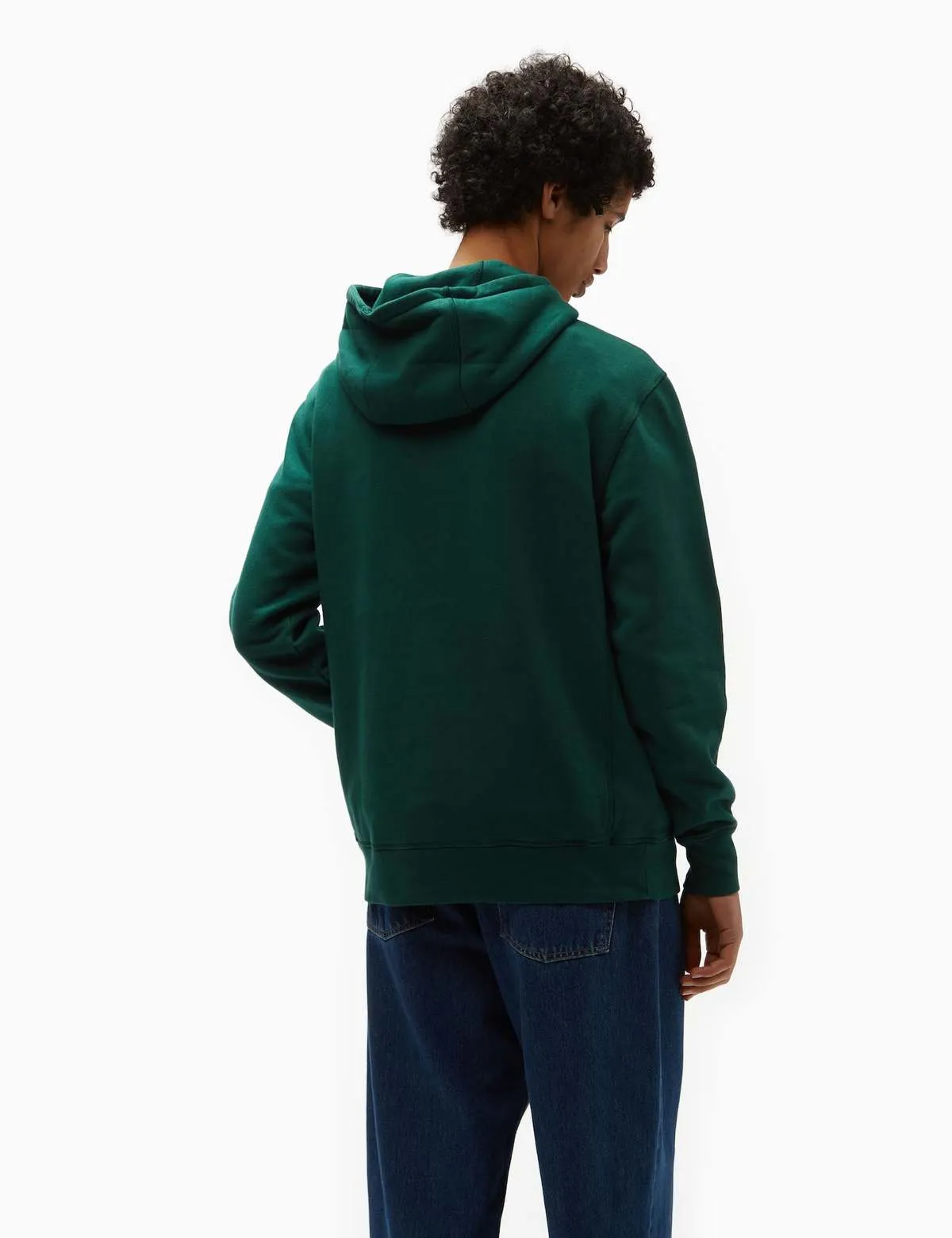 Bhode Oversized Pocket Hoodie swearer - Forest Green