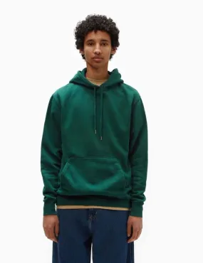 Bhode Oversized Pocket Hoodie swearer - Forest Green