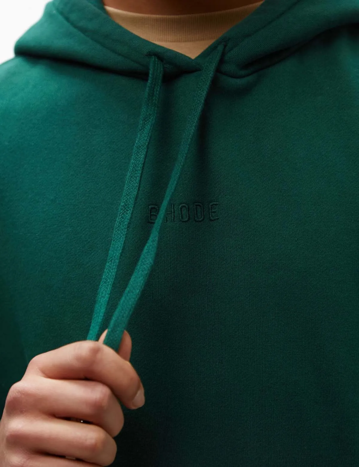 Bhode Oversized Pocket Hoodie swearer - Forest Green