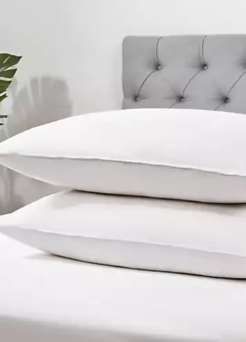 BHS Home Luxury Goose Feather & Down Pair of Pillows | Kaleidoscope