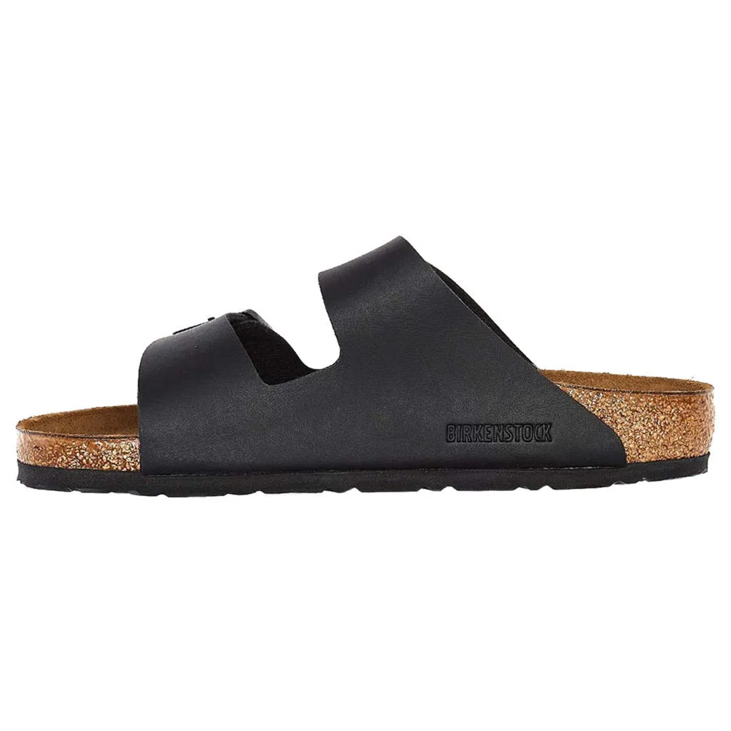 Birkenstock Arizona Black Birko-Flor Unisex Sandals - UK 7