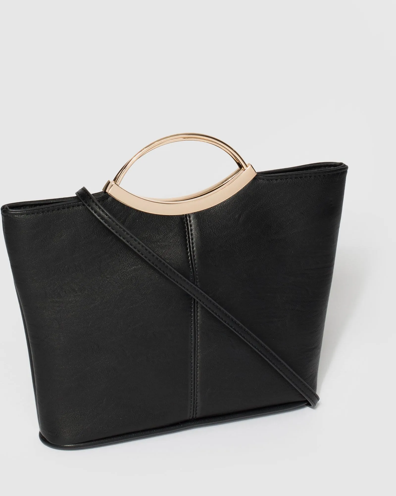 Black And Gold Jessie Clutch Bag