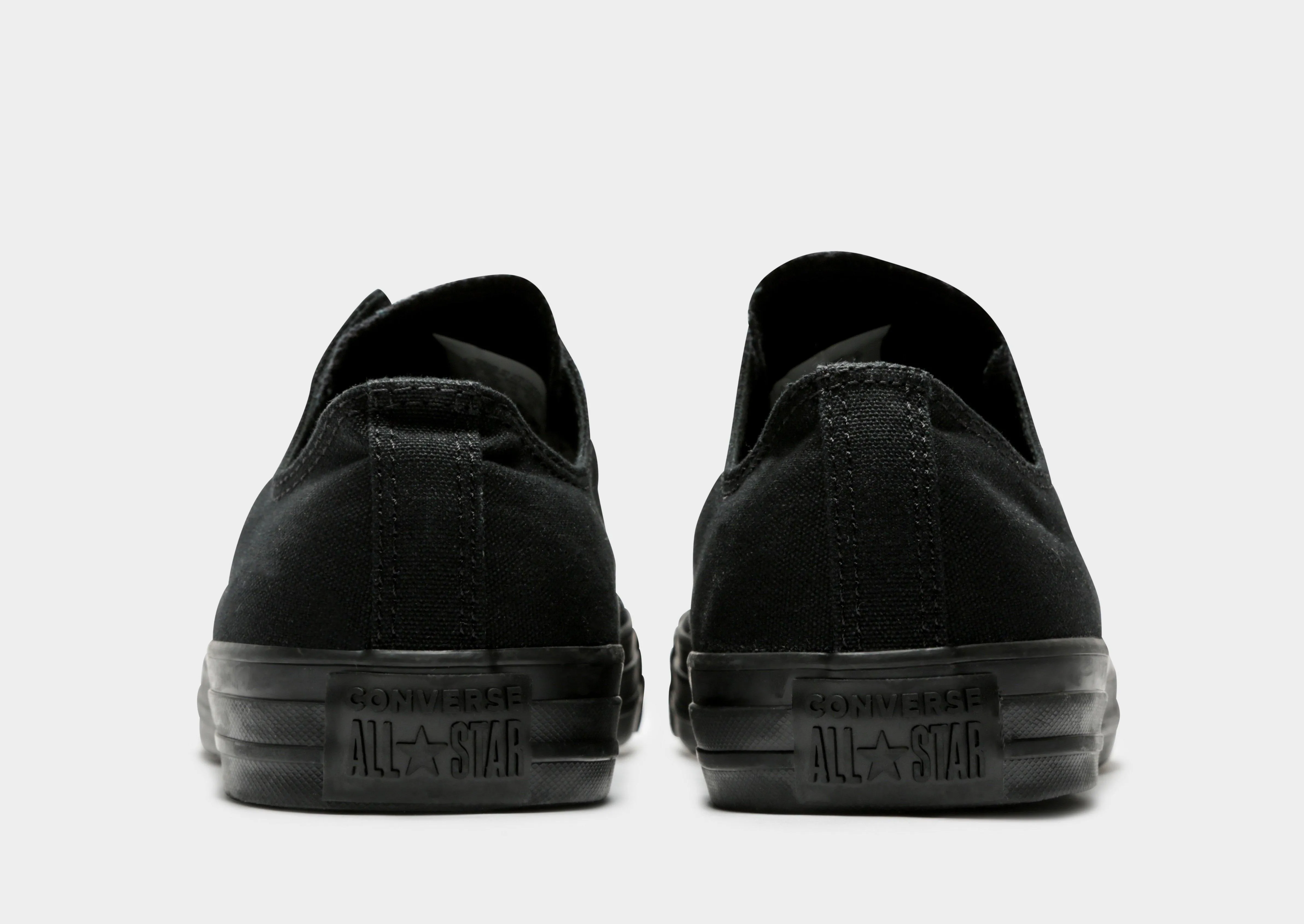 Black Converse All Star Low - JD Sports 