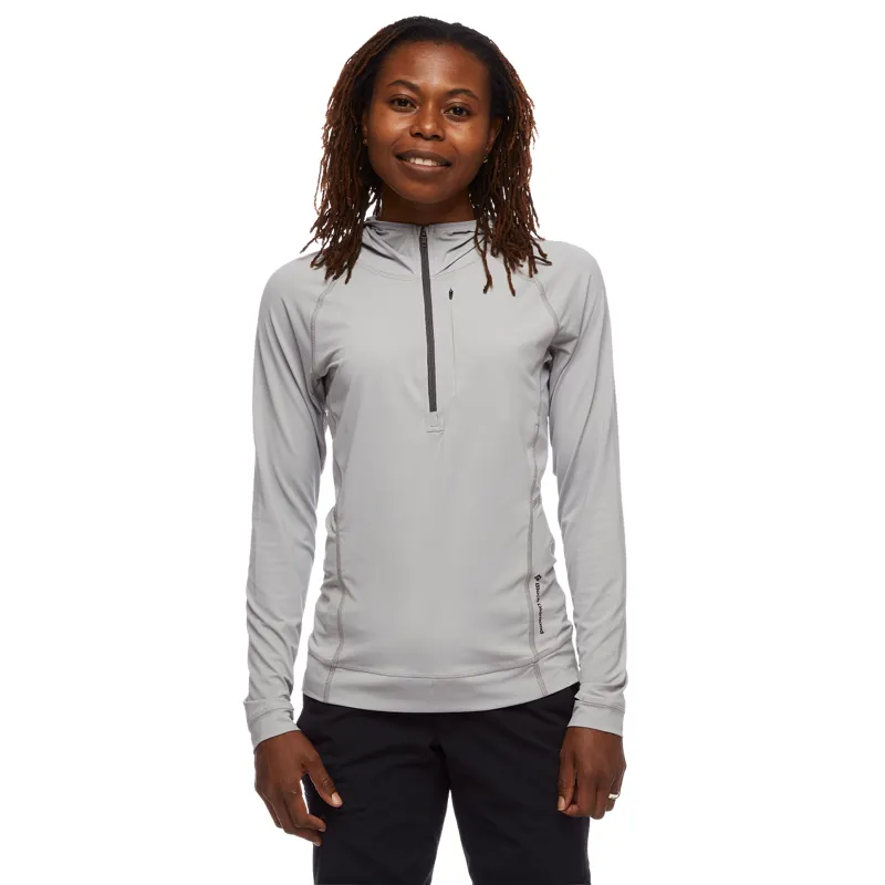 Black Diamond Women's Alpenglow Pro Hoodie Pewter