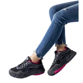 Black Lee Cooper LCJ-22-01-1370L sneakers