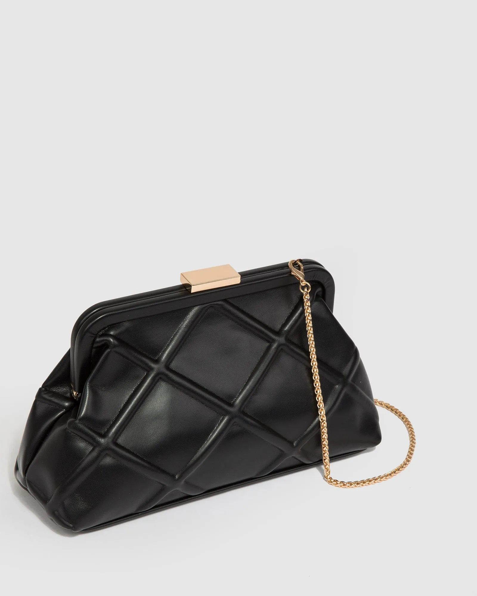 Black Tanya Clutch Bag