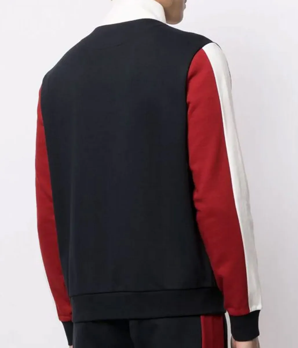 Blackish S08 Dre Andre Johnson Track Burgundy and Black Jacket