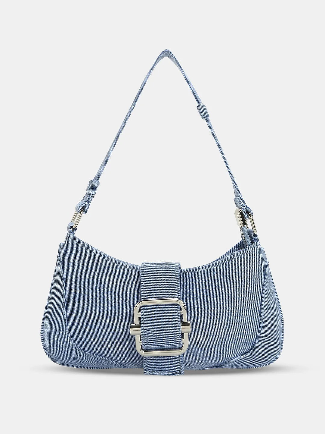 Blue Denim Shoulder Bag
