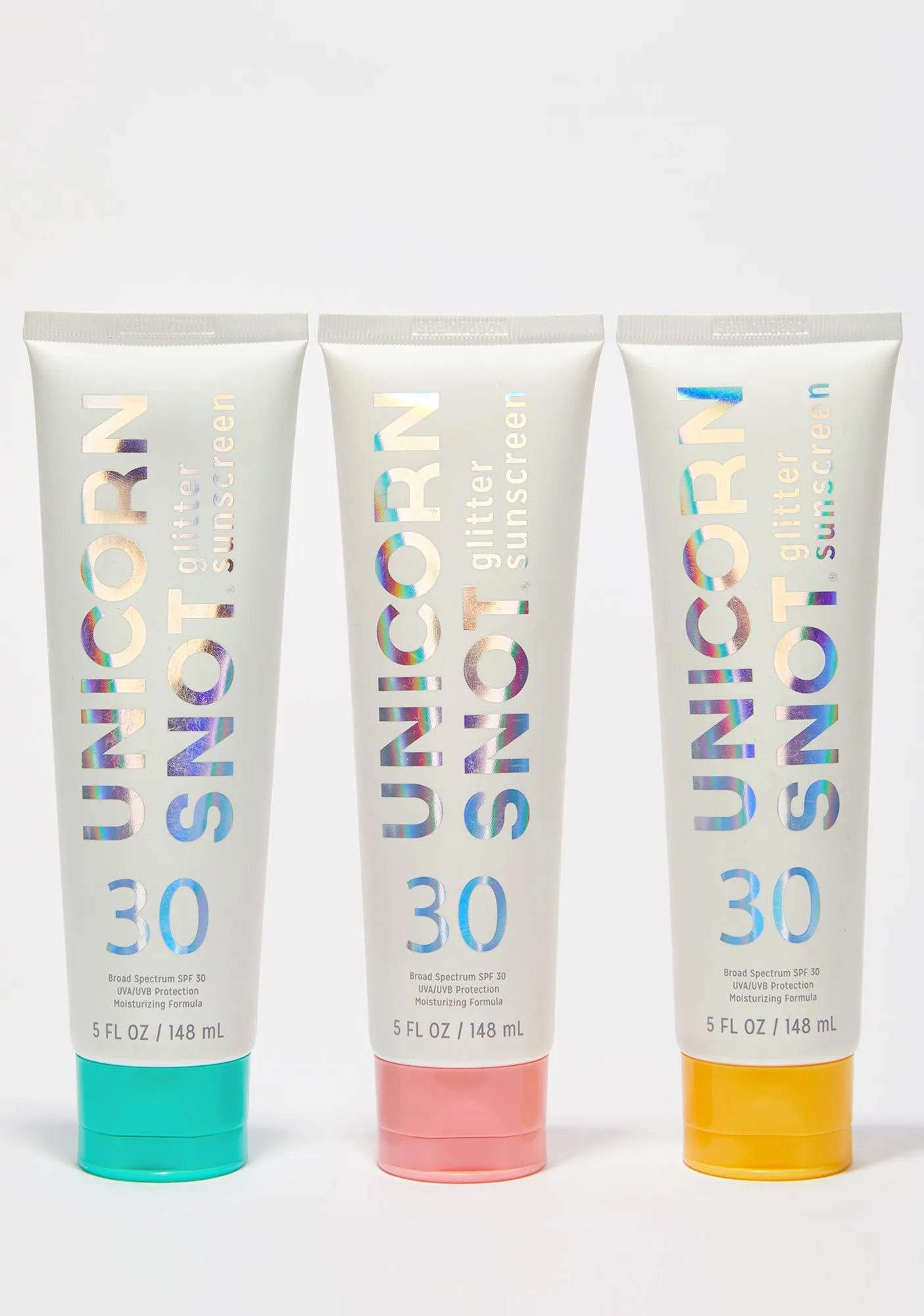Blue Glitter Sunscreen-