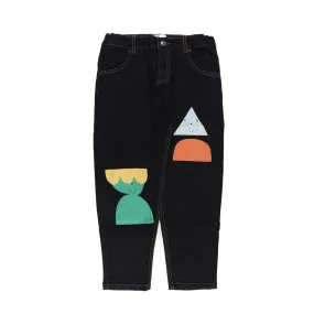 Bobo Choses Midnight Blue And Multicolor Bc Jeans For Kids