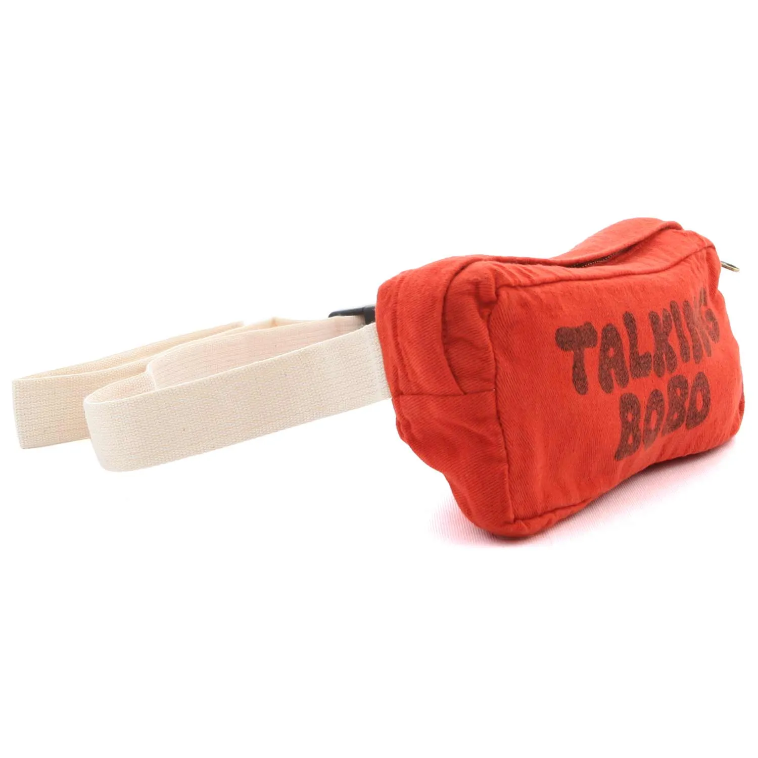 Bobo Choses Unisex Red Belt Bag With Print