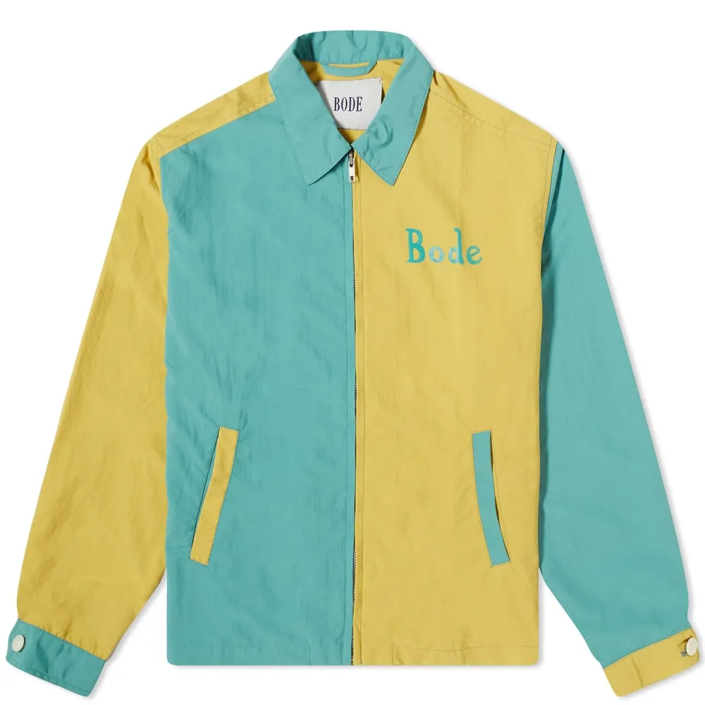 BODE Green River JacketTeal & Yellow