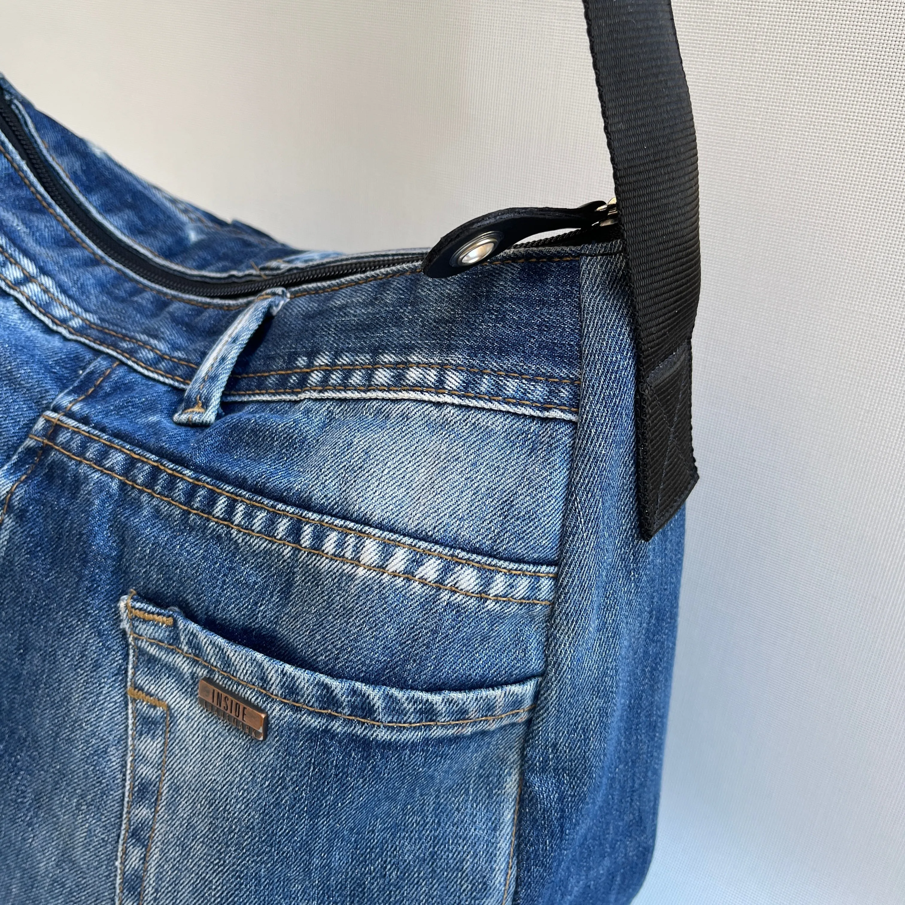 Bolso Tote Caomka · Edición Especial  Jeans Recycled  Pieza nica 11919