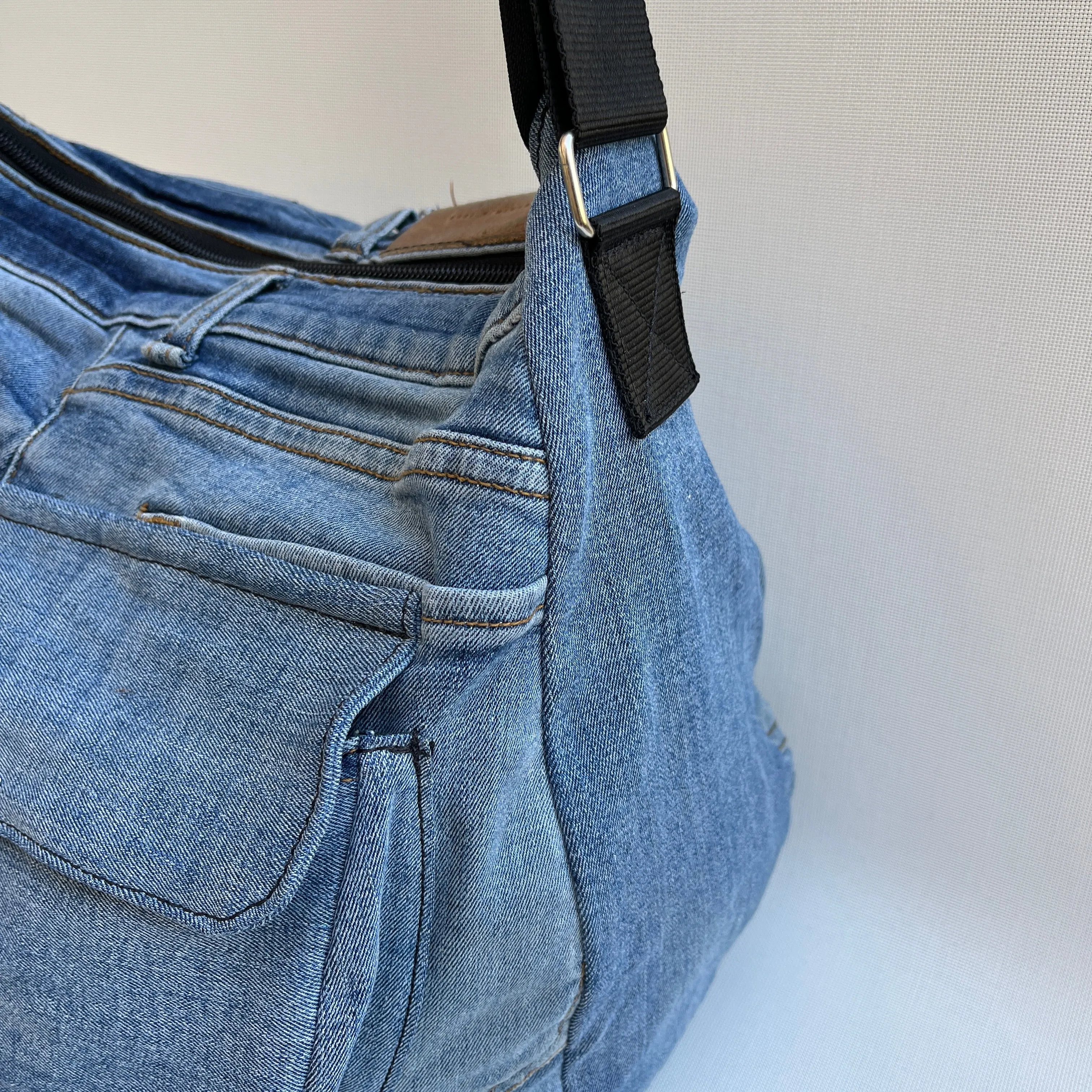 Bolso Tote Caomka · Edición Especial  Jeans Recycled  Pieza nica 11920