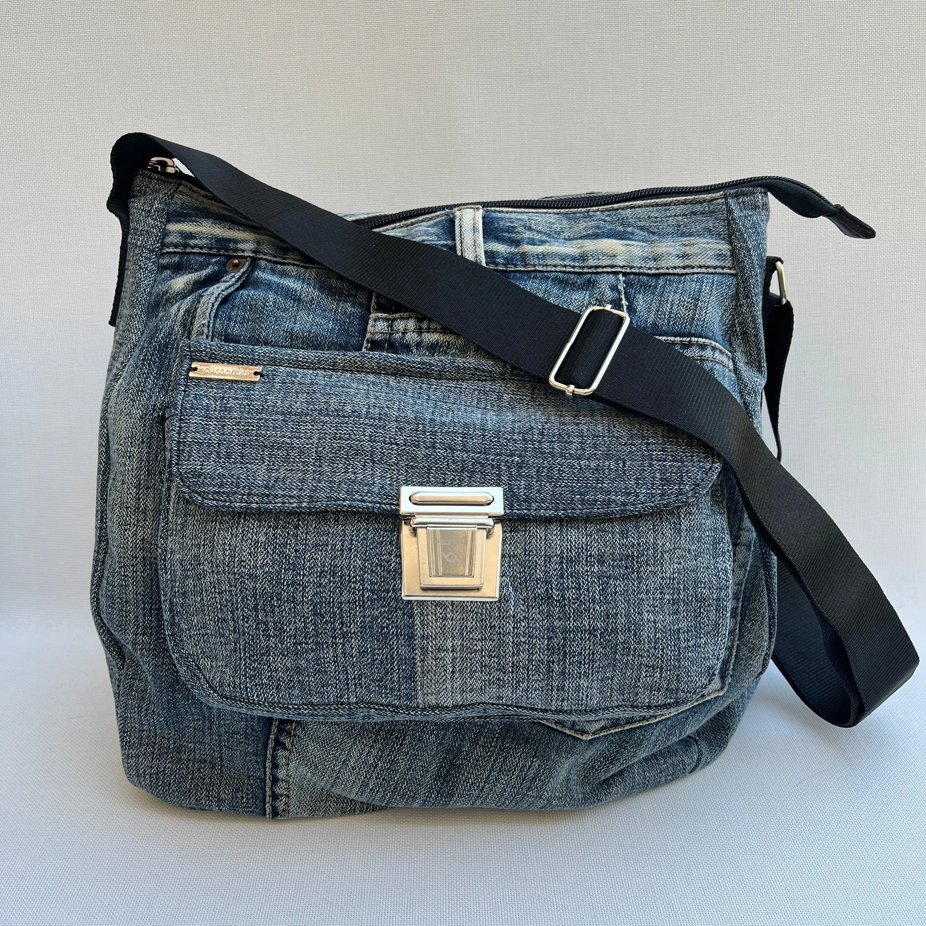 Bolso Tote Caomka · Edición Especial  Jeans Recycled  Pieza nica 11923