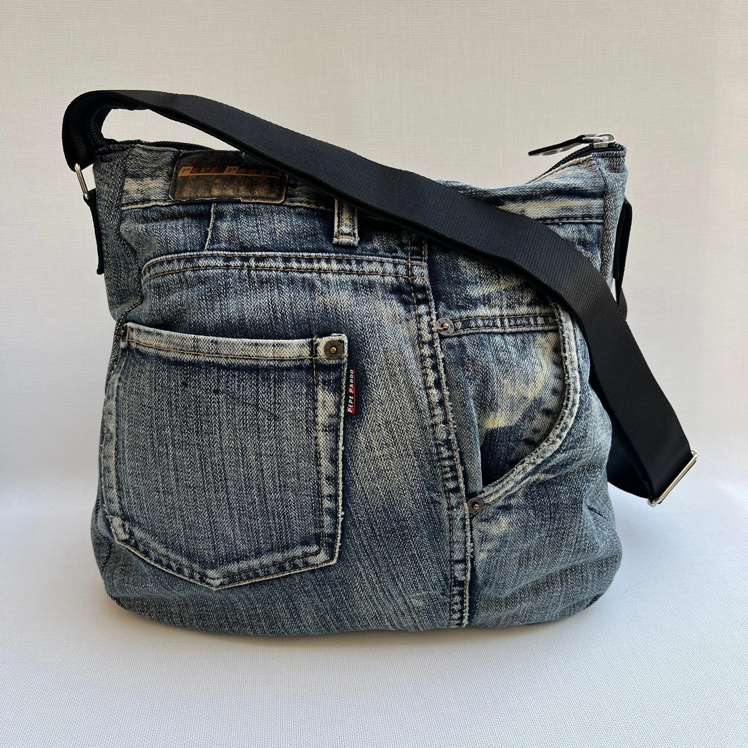 Bolso Tote Caomka · Edición Especial  Jeans Recycled  Pieza nica 11923