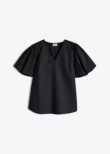 bonprix Short Puff Sleeve Tunic | Kaleidoscope