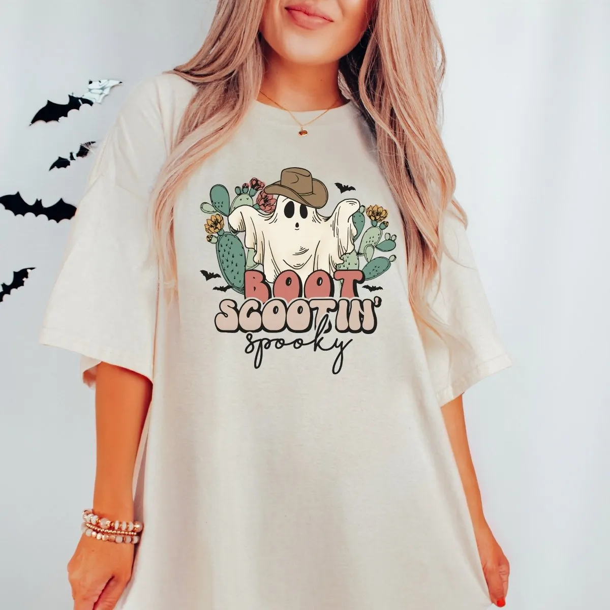 Boot Scootin' Spooky Comfort Colors Wholesale Graphic Tee