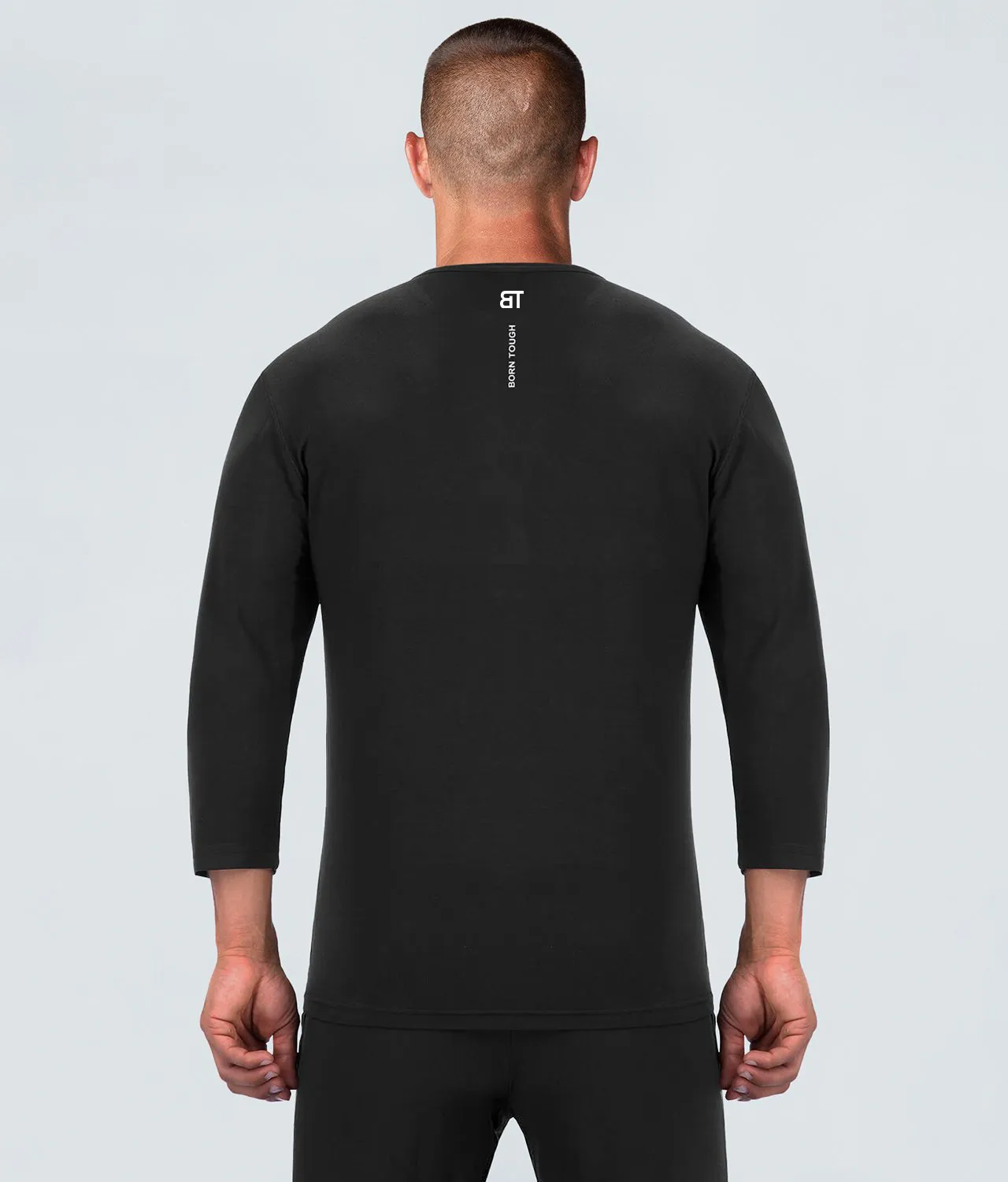 Born Tough Black Bodybuilding Athlete Recovery Sleepwear for Men
