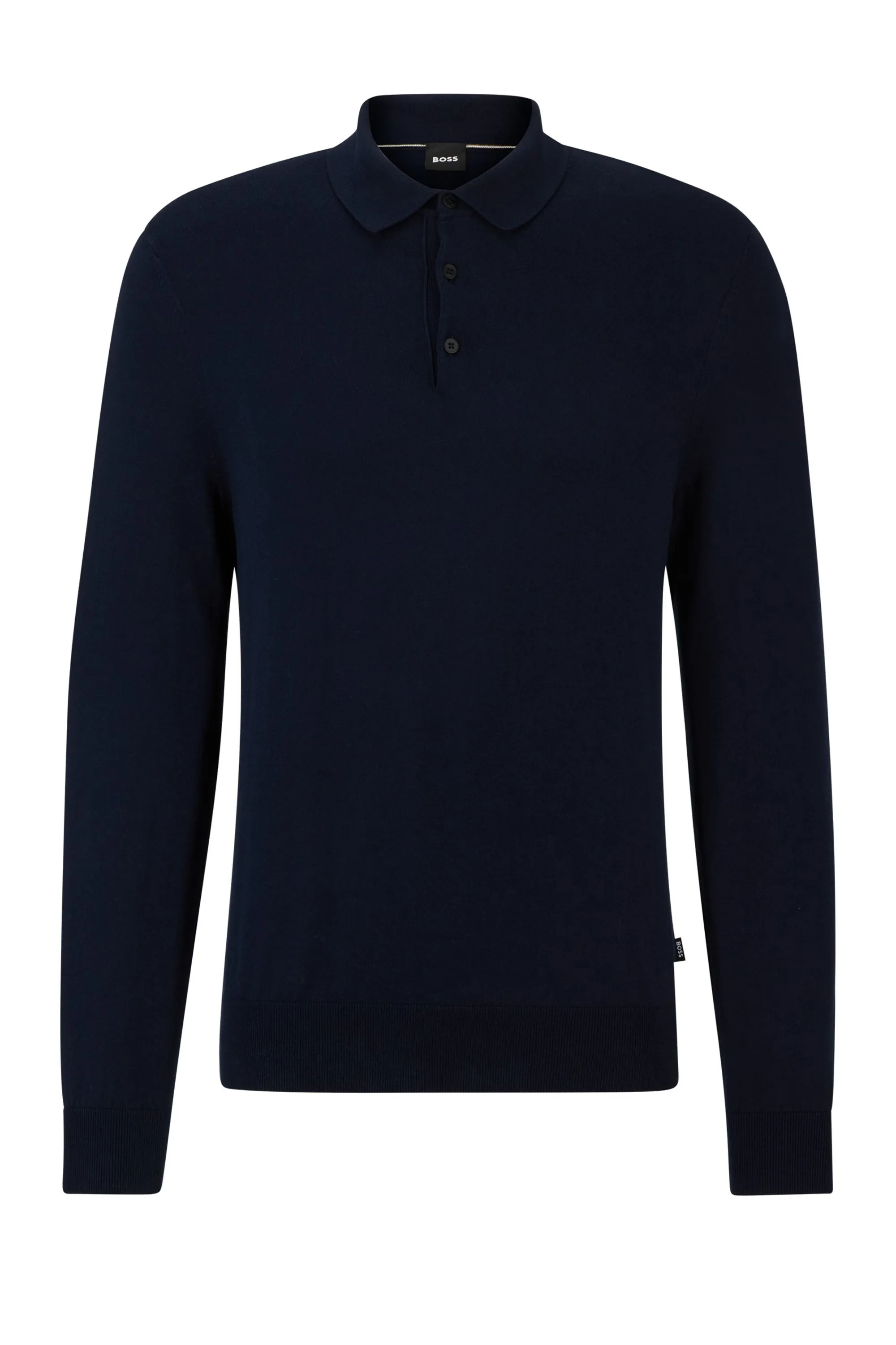 Boss Gemello Knitted Polo Dark Blue