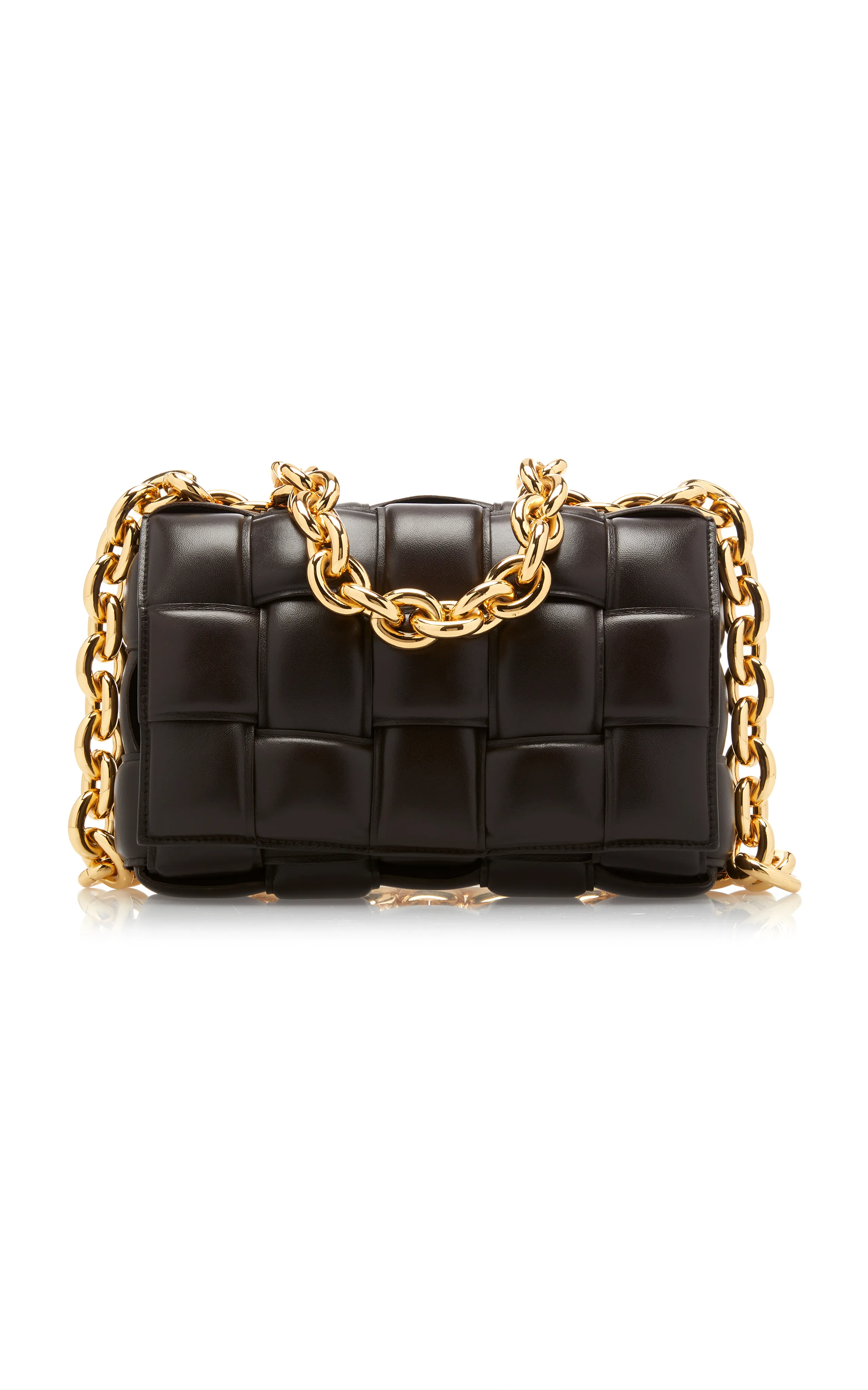 Bottega Veneta The Chain Padded Cassette Leather Bag