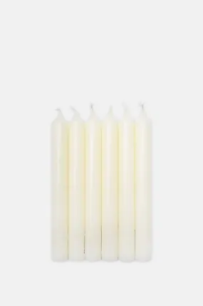 Box of 12 Ivoire Dinner Candles