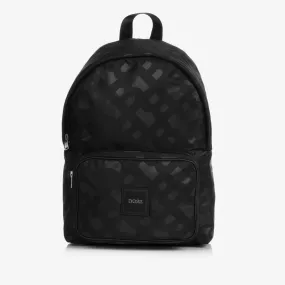 Boys Black Monogram Backpack (35cm)