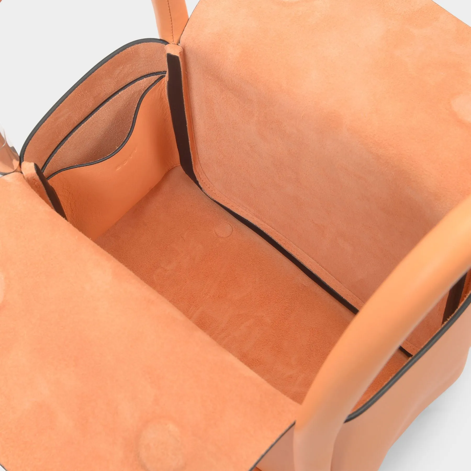 Boyy  Wonton 20 Bag In Orange Leather
