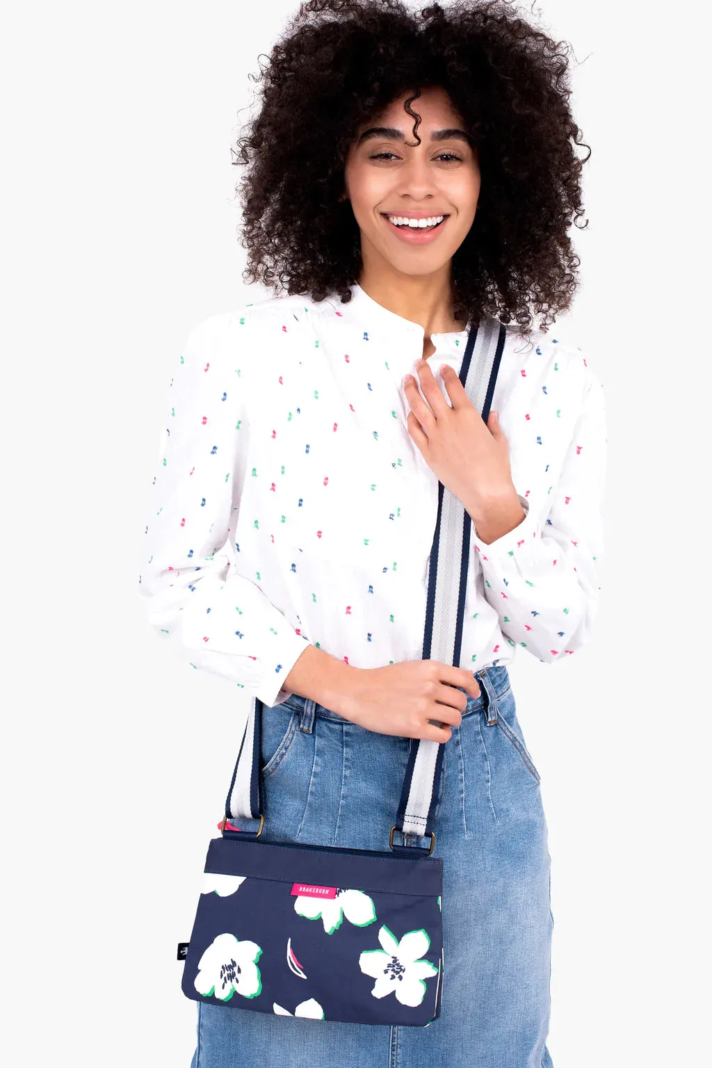 Brakeburn Floating Lily Cross Body Bag