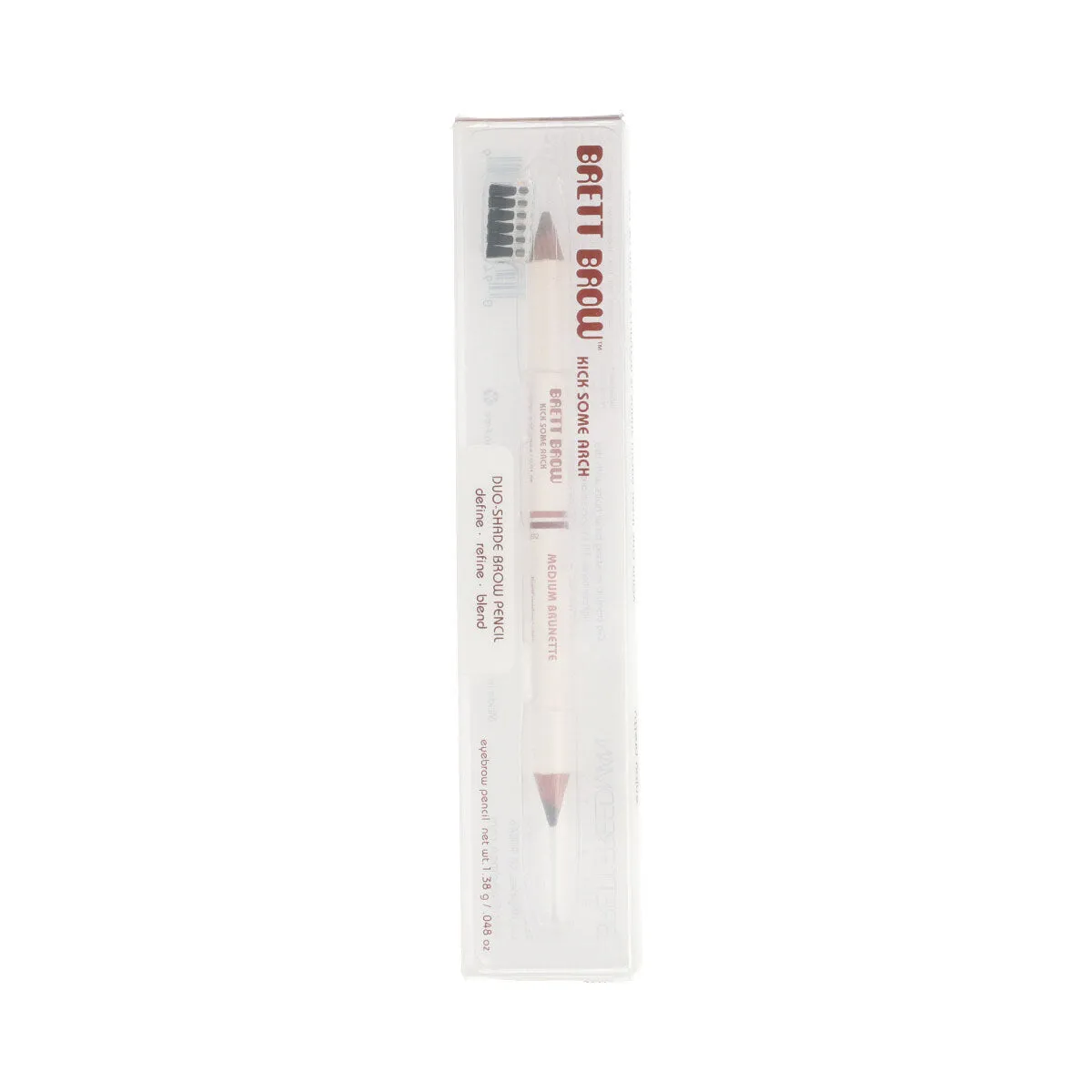 Brett Brow Duo-Shade Pencil (Medium Brunette)