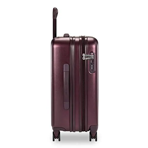 Briggs & Riley Sympatico Hardside International Spinner Luggage, Plum, 21-Inch Carry-On