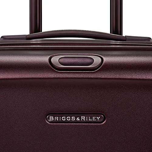 Briggs & Riley Sympatico Hardside International Spinner Luggage, Plum, 21-Inch Carry-On