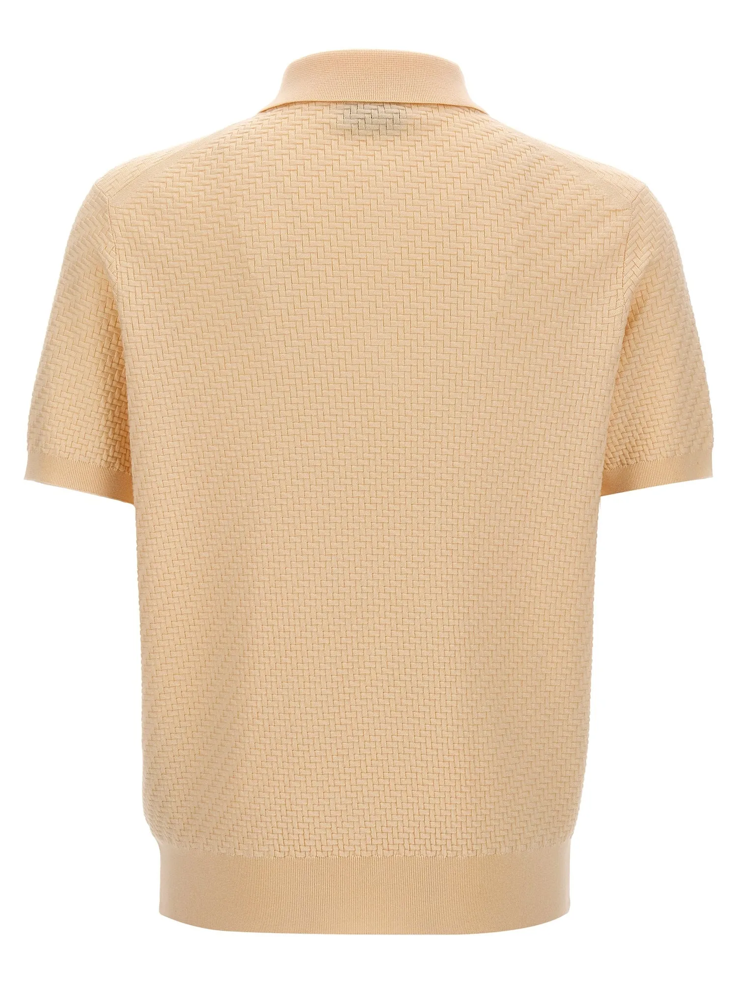 Brioni    Brioni Knit Polo Shirt