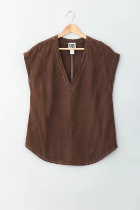 Broken Stripe in Brown